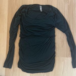 Alex & harry turquoise nursing top